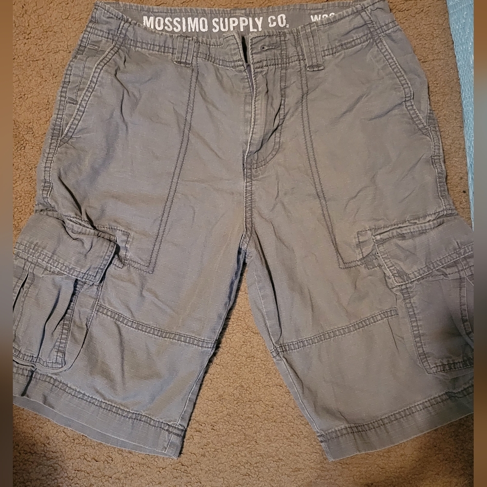 Mossimo Supply Co. Men's Gray Cargo Shorts